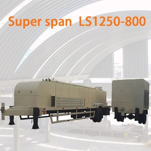 Longshun LS1250-800 Super Span steel roofing roll forming machine