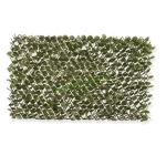 Low Price Artificial Garden Willow Expandable Trellis Fence with Leaves