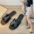 Import Low Price Cheap New Design Casual Fashion Ladies Slippers and Sandals Summer PU Leather Flats Sandals for Women and Ladies from China