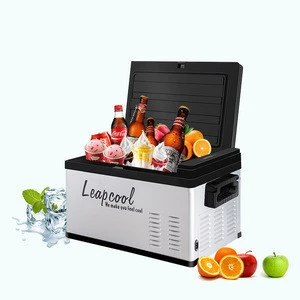 LP-25Q DC AC energy drink mini bar fridge freezer refrigerator