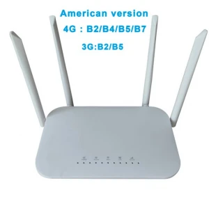 LTE CPE 4G wifi router SIM card wifi router 300mbps CAT4 32 wifi users RJ45 WAN LAN wireless router