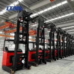 LTMG battery forklift 1.2ton 1.5ton 2ton 1200kg 1500kg 2000kg electric reach forklift truck with lithium battery CE approved