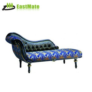 Luxury Imperial Grace wood Antique indoor lounge for star hotel (EMT-LC14)