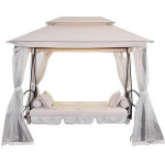 luxury outdoor garden beach yard patio swing gazebo