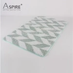 Luxury Soft Non Slip Solid Microfiber Bath Mat