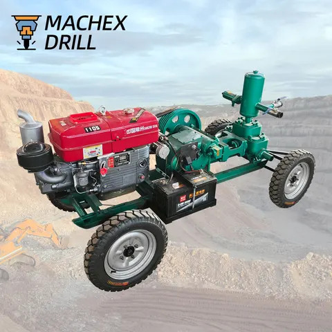 MACHEX Reliable BW Series Mud Pumps for Water Well Drilling BW160 BW250 BW450 Models Available Geological Exploration