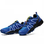 Made in China high quality casual sports shoes men outdoor large size hiking shoes