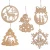 Import Made In China Wholesale Wooden Crafts Christmas Tree Decoration Pendant from China