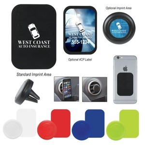 Magnetic Auto Phone Mount with your logo Inventoried in USA