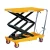 Import Manual Hydraulic Mobile Scissors Lifting Platform / Lift Table / Forklift from China