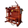 manual QMJ4-40 stone construction and building material cement block making machine concrete block machinery for sale