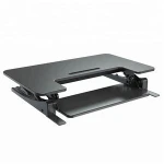 Manual sit stand desk used movable computer desk