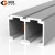 Manufacturer aluminium profile curtain track