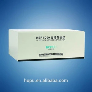 manufacturer HOPOO HSP5000 high precision spectroradiometer integrating sphere spectrum analyzer for led lumen CCT CRI test