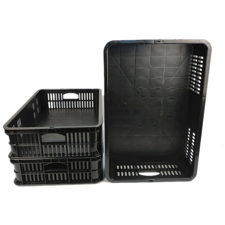 Manufacturer hot sale eco-freindly PP plastic fruit and vegetable crate chicken crate