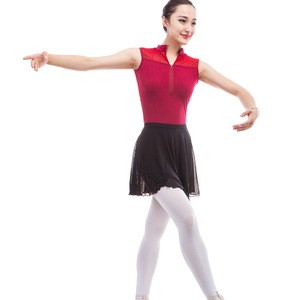 Manufacturer sleeveless  studio leotard for sale  adult cheap ballet leotards for girls dancewear rhythmic gymnastics leotards