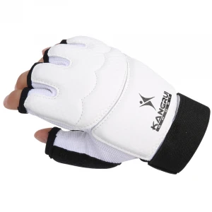 Martial Arts TaeKwondo  Hand Guard TKD Gloves Hand Protectors Training Gloves Taekwondo Hand Protector half finger for training