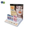Maybelline nail polish PDQ cardboard counter top makeup display hot sale products promotion advertising stand on table