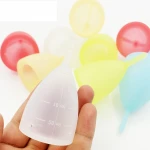 Medical Grade Silicone Menstrual Cup Feminine Hygiene Menstrual Copa Lady Women Reusable Period Cup Menstrual Collector