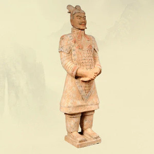 Meilun Art Crafts High quality General Terracotta Army Sculpture Clay Home Outdoor Decoration Life Size Collection Gifts Produce