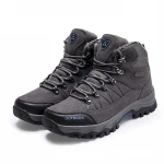 Mens Climbing Mountain Boots Outdoor Waterproof Anti-slip Trekking Mountaineer Shoes man Hiking shoe