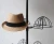 Import Metal hat display rack organizer baseball cap holder floor standing commercial hat racks from China