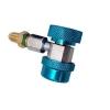 Metal Quick Coupler Adapters 90 Deg High LOW A/c Air Conditioning Manifold Freon Anodized Aluminum CNC Machining Parts