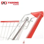 metal shopping trolleys carts/american style supermarket trolley cart/used supermarket equipment trolley