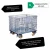 Import Metal Steel Stacking Transport Detachable Welded Wire Mesh Container from China