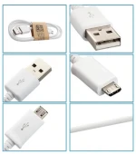 Micro Cable Android USB Cable 2.1A Fast Charging Data Cord Power Adapter Charger Cable
