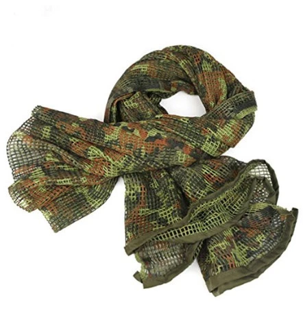 Military Men Scarves Arab Tactical Desert Army KeffIyeh Net Cloth Soft Light Weight Scarf Shawl camouflage scarf
