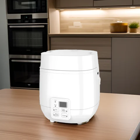 Buy Mini Cooker White 1.2l Plastic Low Sugar Uncoated 4in1 Intelligent ...