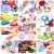 Import Mixed Styles 3D Colorful Tiny Slices Sticker Polymer Clay DIY Designs Slice Nail Art Decors Women Tips Fruit Slice Nail Art from China