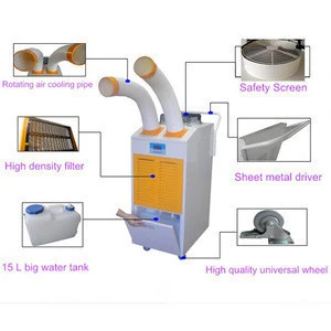Mobile Air Conditioner Spot Cooler 1T Industrial Air Conditioners