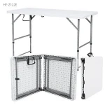 modern 10 seater  plastic space saving multifunctional folding lift coffee folding dining table with chair