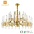 Import Modern E14 5 Light Hotel Living Room Pendant Lamp Crystal Luxury Chandelier Pendant Light from China