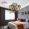 Modern fashion fabric Chandeliers light for project