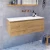 Import Modern Fashionable Handleless Bathroom Vanity with Mirror and Drawer from China