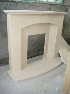 Modern fireplace marble stone made in China