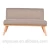 Import Modern outdoor furniture sofa garden sofa wooden sofa B383b from China