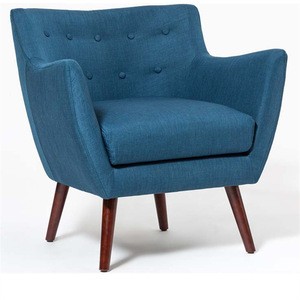 Modern Velvet Accent Living Room Chair,Upholstered Armchair Club Chair with Strong Legs Dining Room