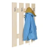 modern wall mounted coat rack with clothes hanger