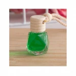 Modren Design Gemstone Essential Oil Car Pendant Perfume Bottle