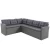 Import Modular Patio Rattan Weave Garden Furniture Outdoor Lounge Couch Sofa Made in China from China