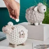 Money Box Safe Piggy Bank Coin Bank Sheep Shape Creativity Lovely Christmas Gift Home Decoration Accessories