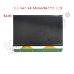 Monochrome lcd display 3D Printer Open-cell High Transmittance 8.9 inch 4K Monochrome LCD Screen Panel