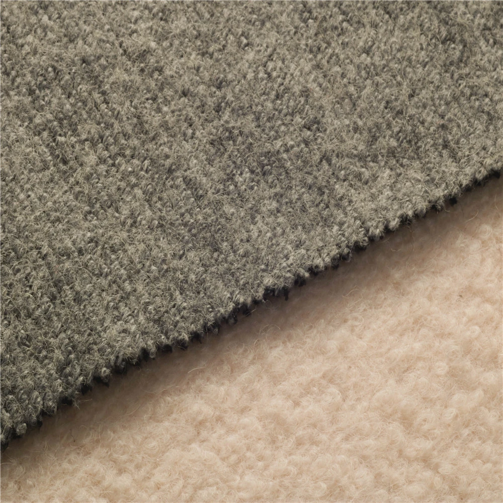most fashionable woolen fabric new latest wool fabric knitted fleece for sale hot sales woolen wool fabric