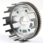 Motorcycle Engine OEM Clutch Cover Moto Outer Clutch Housing Clutch Disc Plate Cover For Honda CG200 200CC CG 200 Thick teeth