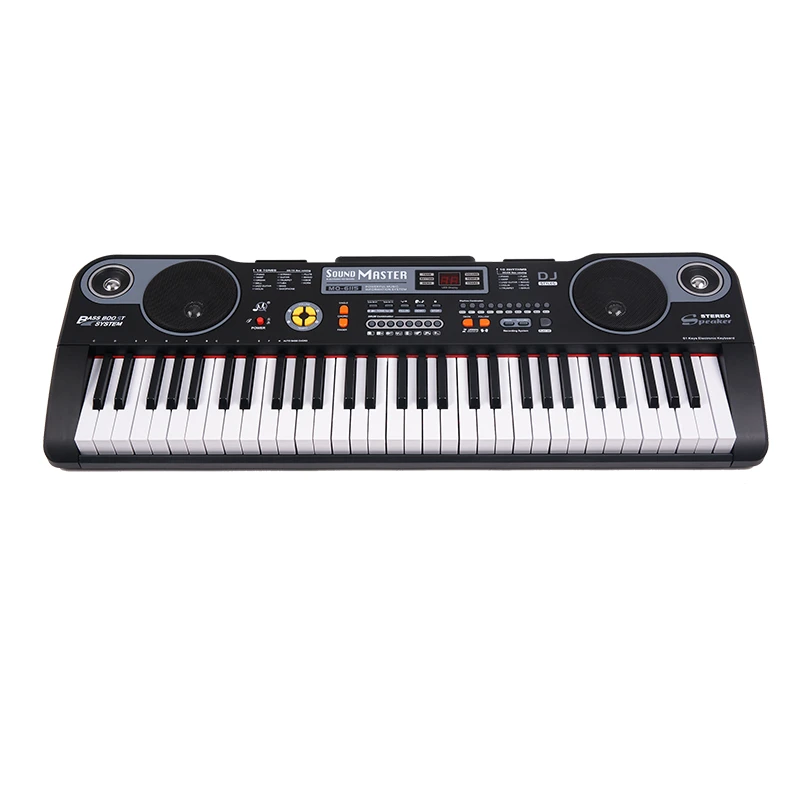 MQ Portable Electric Keyboard Piano Keyboard Music Instrument 61 Keys for Child or Adult