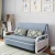 Import Multi-purpose sofa bed fabric folding sleeper living room furniture metal frame sofa bed from China
